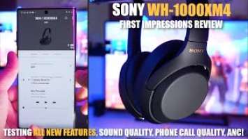 Sony WH-1000XM4 Unboxing and First Impressions REVIEW