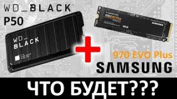 Что будет??? Корпус от внешнего SSD WD P50 вместе с Samsung 970 EVO Plus 500GB