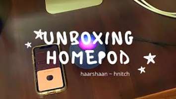 Unboxing My Apple HomePod Mini