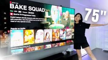 Xiaomi Mi TV Q1 75" REVIEW, XIAOMI LATEST QLED TV in 2021