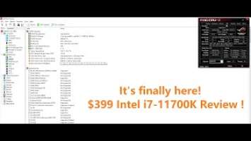 Intel made it! Intel Rocket lake i7 11700K Review!