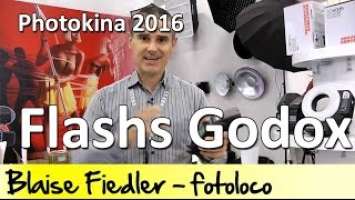 Flashs Godox:  TT600, TT685, V850 II et V860 II, AD360, Wistro 600