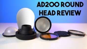 Godox AD200 Round Head Review Flashpoint Evolv 200 Flash