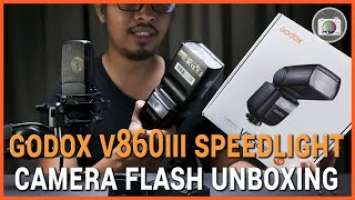 Godox V860 III Speedlite Flash Unboxing