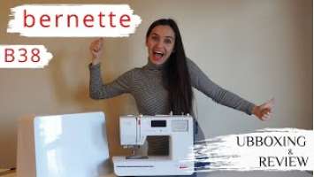 Bernette b38 - Sewing Machine Unboxing and Short Review | My first sewing machine