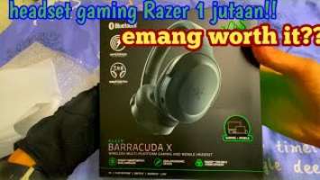 Unboxing Razer Barracuda x 2022, cakep sih ini gaming headset