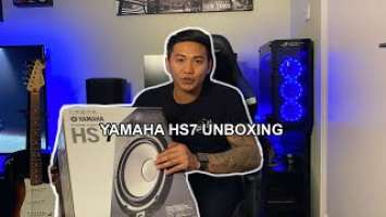 Yamaha HS7 Unboxing