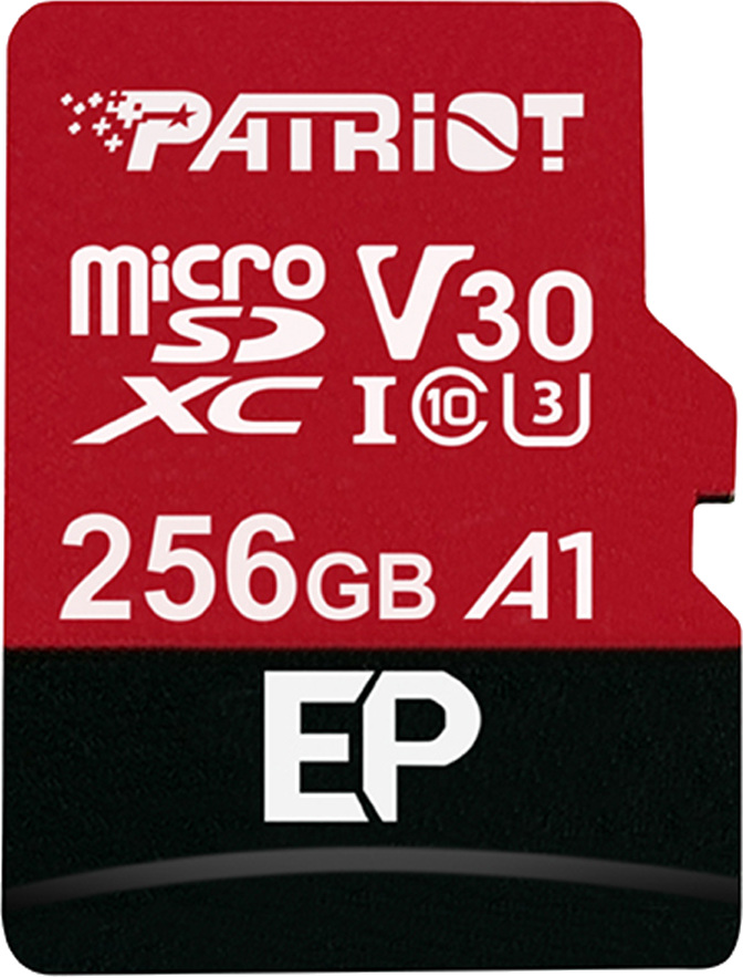 Patriot Memory EP microSDXC V30 A1 256 ГБ