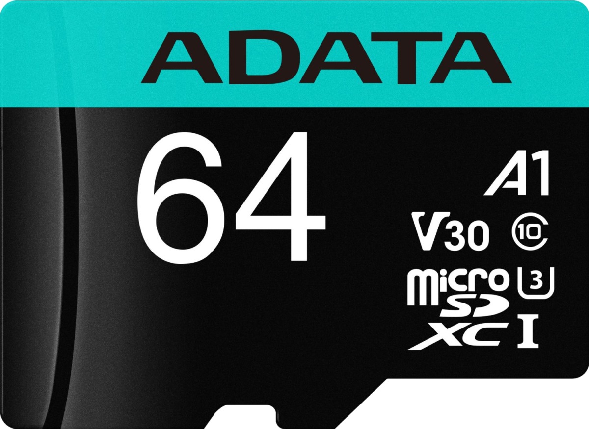 A-Data Premier Pro microSD UHS-I U3 Class 10 V30S 64 ГБ