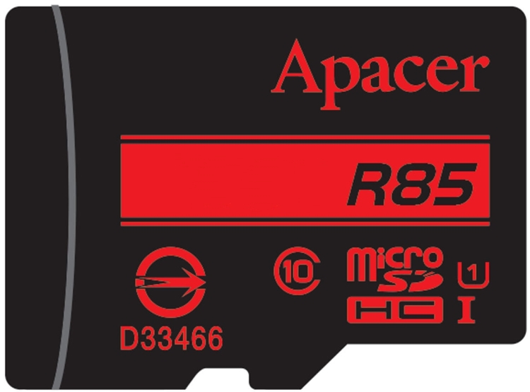 Apacer microSDHC R85 UHS-I U1 Class 10 32 ГБ