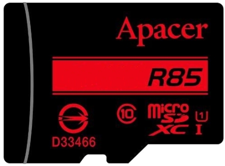 Apacer microSDXC R85 UHS-I U1 Class 10 64 ГБ