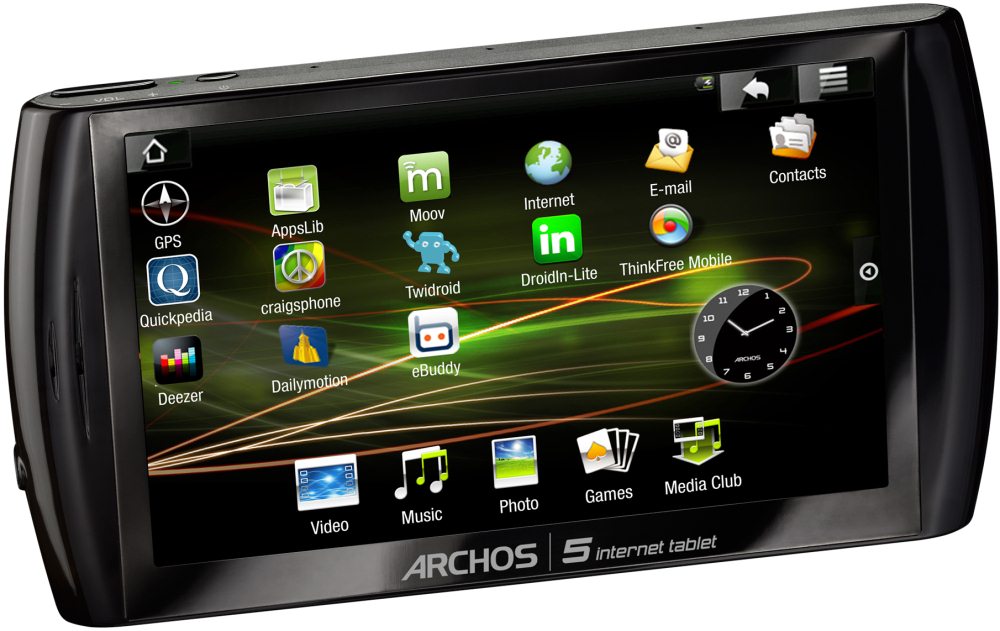 Archos 5 Internet Tablet 8 ГБ