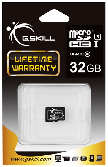 G.Skill microSD U3 Class 10 32 ГБ