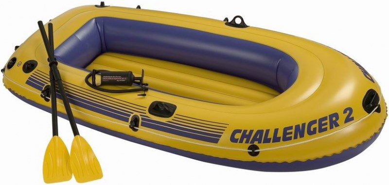 Intex Challenger 2 Boat Set