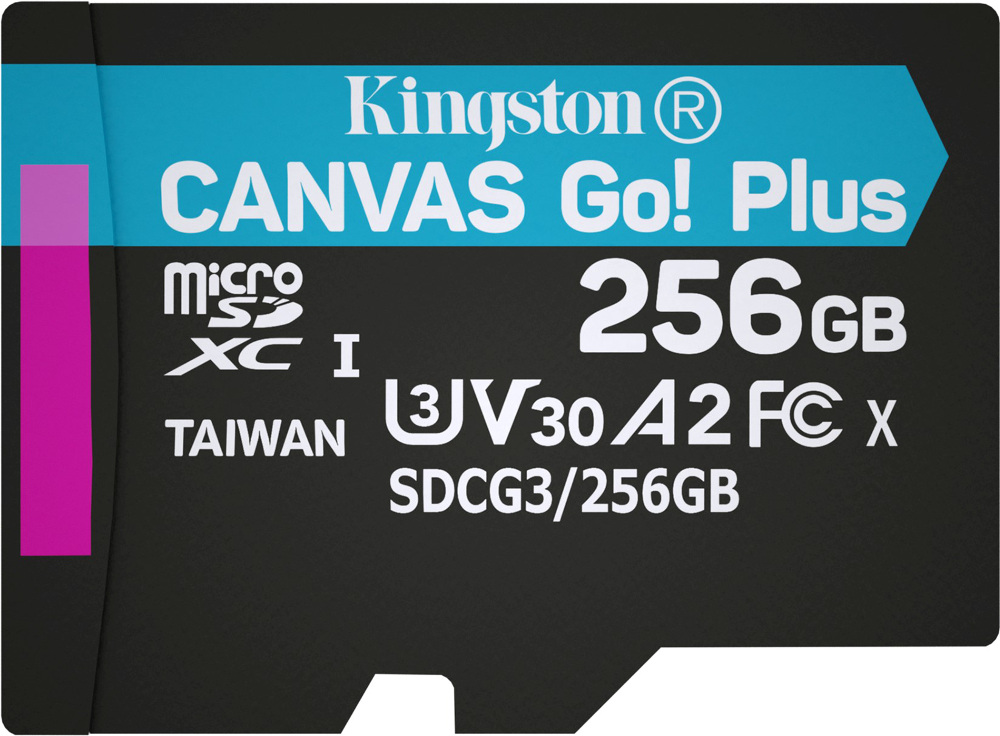 Kingston microSDXC Canvas Go! Plus 64 ГБ