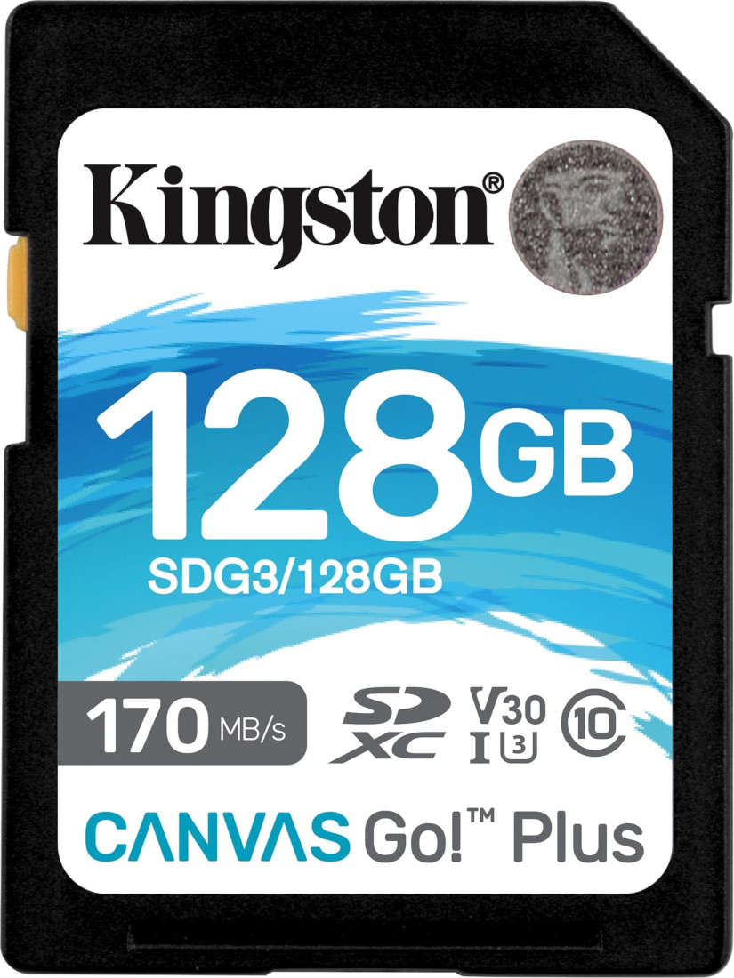 Kingston SDXC Canvas Go! Plus 128 ГБ