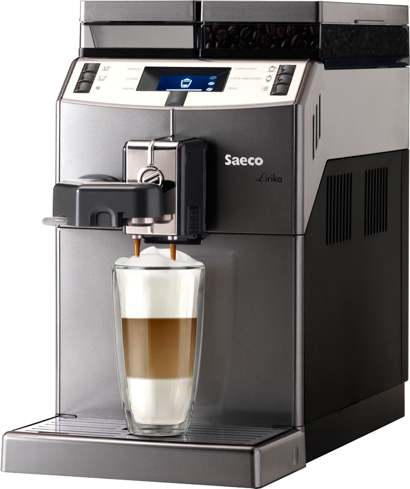 SAECO Lirika One Touch Cappuccino серебристый