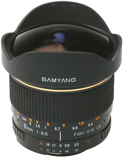 Samyang 8mm f/3.5 IF Aspherical MC Fish-eye