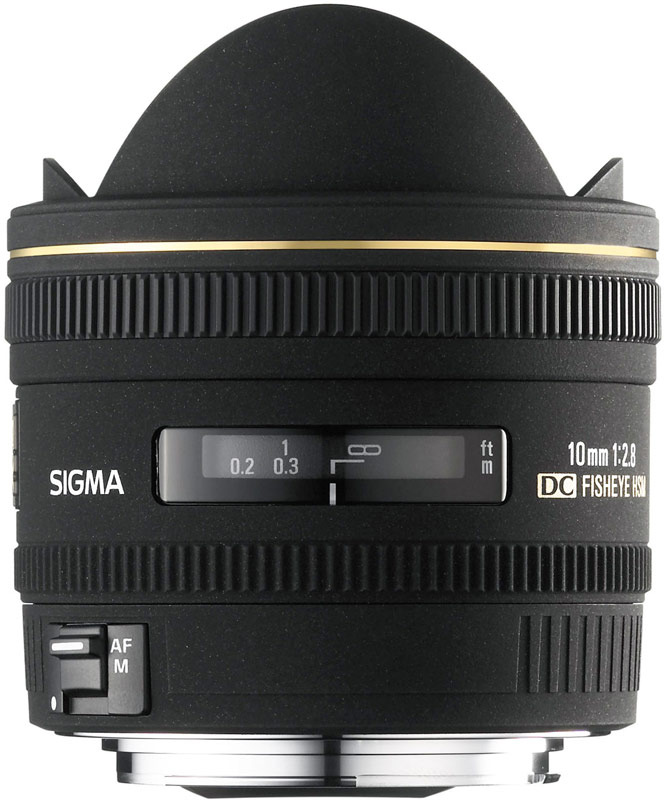 Sigma 10mm f/2.8 AF HSM EX DC Fisheye