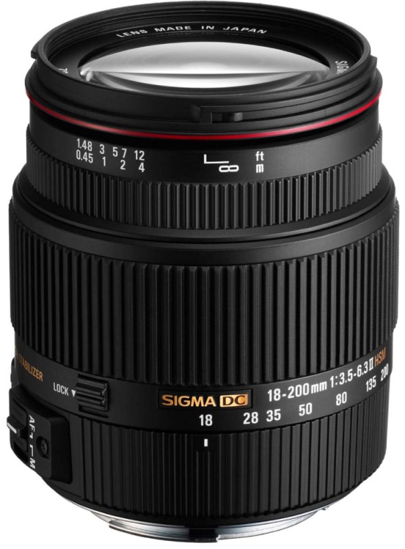 Sigma 18-200mm f/3.5-6.3 OS AF HSM DC II