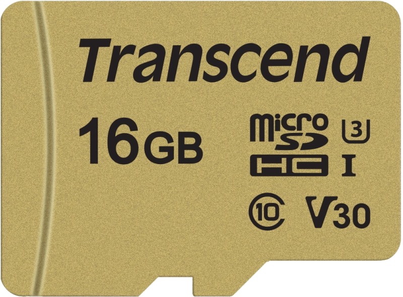 Transcend microSD 500S 16 ГБ