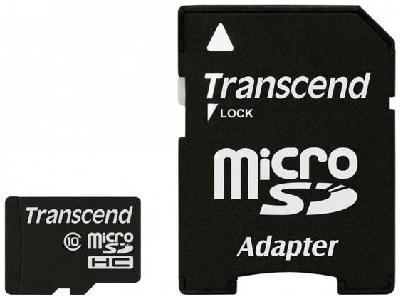 Transcend microSDHC Class 10 32 ГБ