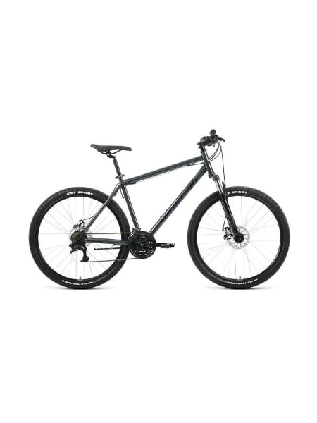 Велосипед 27,5' Forward Sporting 27,5 2.2 D Темно-серый/Черный 2022 г