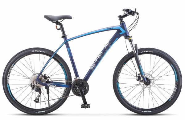Велосипед Stels Navigator 760 MD V010 Тёмно-синий 27.5 (LU093433)