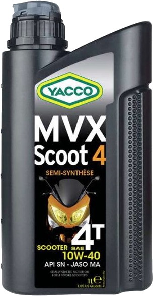 Yacco MVX Scoot 4 10W-40 1L 1 л