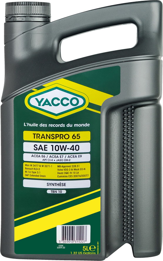 Yacco TransPro 65 10W-40 5 л