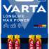 Varta  LongLife Max Power 4xAAA
