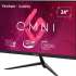 23.8" Монитор ViewSonic VX2428,  1920x1080,  IPS,  180Гц,  2хHDMI,  1хDP,  черный