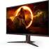 27" Монитор AOC Gaming 27G2SAE,  1920x1080,  VA,  165Гц,  2хHDMI,  1хDP,  черный/красный