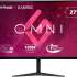 27" Монитор ViewSonic VX2718-2KPC-MHD,  2560x1440,  VA,  165Гц,  2хHDMI,  1хDP,  изогнутый, черный