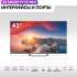 43" Телевизор HAIER Smart TV S2 Pro, QLED, 4K Ultra HD, черный, СМАРТ ТВ, Android TV
