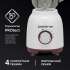 Блендер POLARIS PTB 0821G,  стационарный,  белый/красный