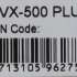 Блок питания Aerocool VX PLUS 500W,  500Вт,  120мм,  черный, retail