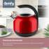 Чайник электрический DOMFY DSC-EK506, 2200Вт, красный и черный