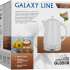 Чайник электрический GALAXY LINE GL 0508, 1400Вт, белый