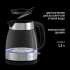 Чайник электрический Polaris PWK 1211CGL, 2200Вт, нержавеющая сталь и черный