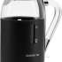 Чайник электрический Polaris PWK 1563CGL, 2200Вт, белый и прозрачный