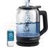 Чайник электрический Polaris PWK 1712CGLD WIFI IQ Home, 2150Вт, черный