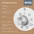 Духовой шкаф DOMFY DM6642EO WG,  белый стекло