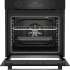 Духовой шкаф HOTPOINT FE8 824 H BL,  черный/нержавеющая сталь
