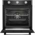 Духовой шкаф HOTPOINT FE9 814 H IX,  нержавеющая сталь/черный