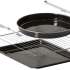 Духовой шкаф Simfer B6EC58016,  белый/черный