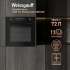 Духовой шкаф WEISSGAUFF EOM 741 PDB Black Edition,  черный