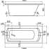 Santek Monaco XL 160x75 см