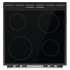 Электрическая плита Gorenje GEC6A11SG,  стеклокерамика,  без крышки,  серый