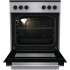 Электрическая плита Gorenje GEC6A11SG,  стеклокерамика,  без крышки,  серый